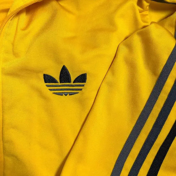 [BUNJANG] Adidas Vintage Firebird Track Top Yellow / 판매) 아디다스 구 파이어버드 옐로우 노랑 노란색 져지 트랙탑 팔아요