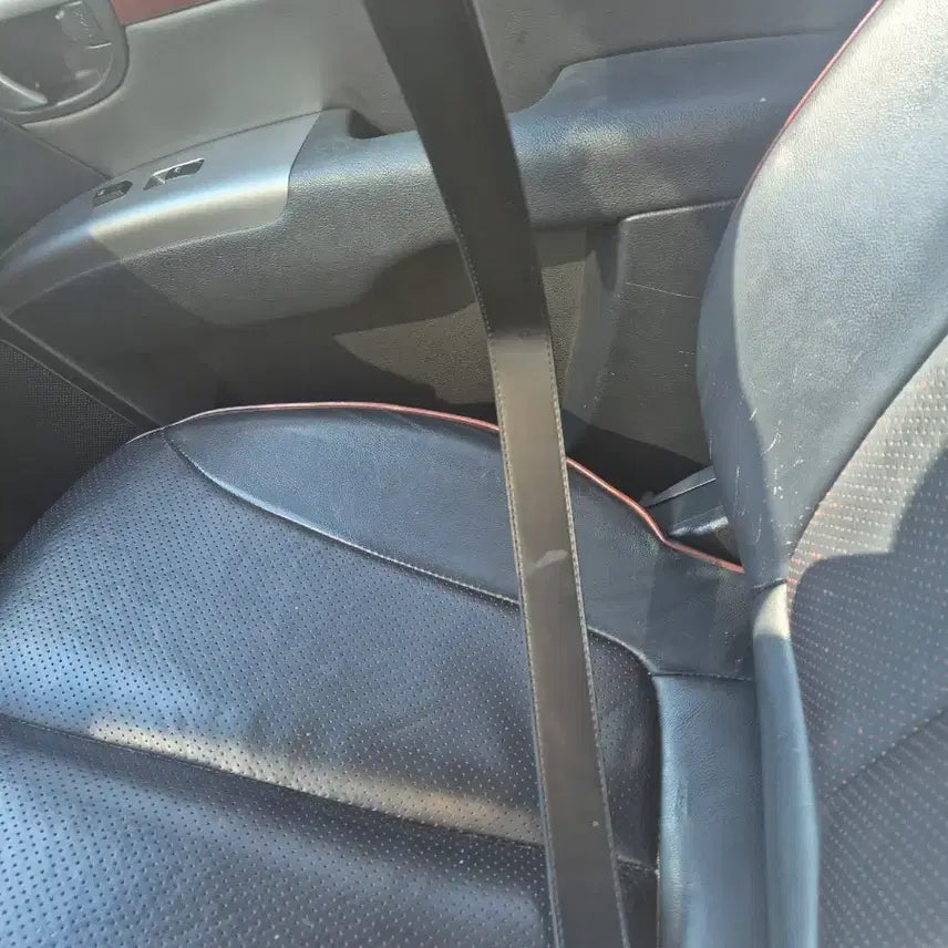 [BUNJANG] Men's Black Leather Belt / 몽블랑 블랙 가죽 벨트 남성용