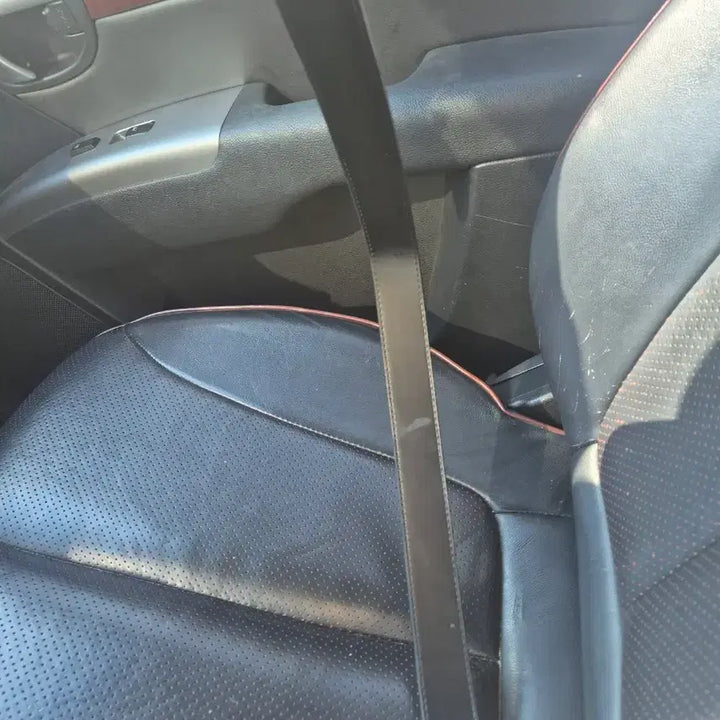 [BUNJANG] Men's Black Leather Belt / 몽블랑 블랙 가죽 벨트 남성용