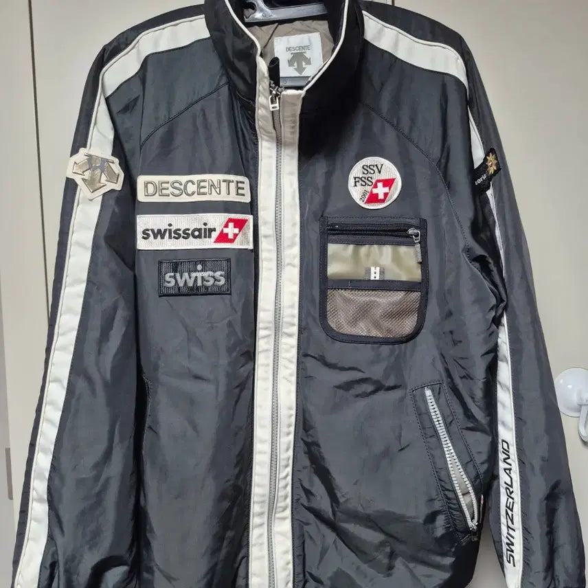 [BUNJANG] Descente Audi Ski Team Jacket (Size 10) / 데상트 정품 스위스 아우디 스키팀 점퍼 자켓 레이싱자켓 잠바 사이즈 10
