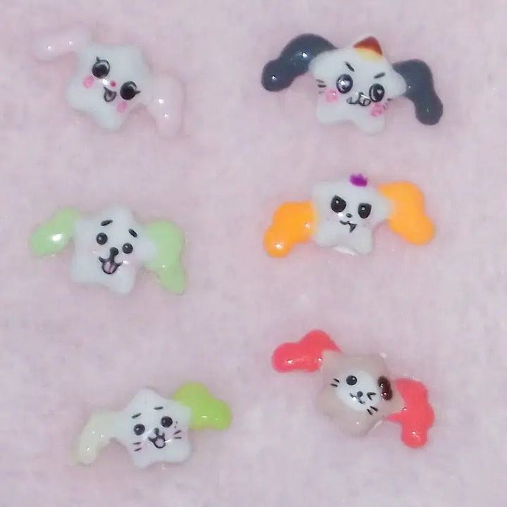 [BUNJANG] Custom Idol 3D Character Nail Tips / 아이돌 콘서트 3D 캐릭터 네일팁 덕질 커스텀 오마카세 제작