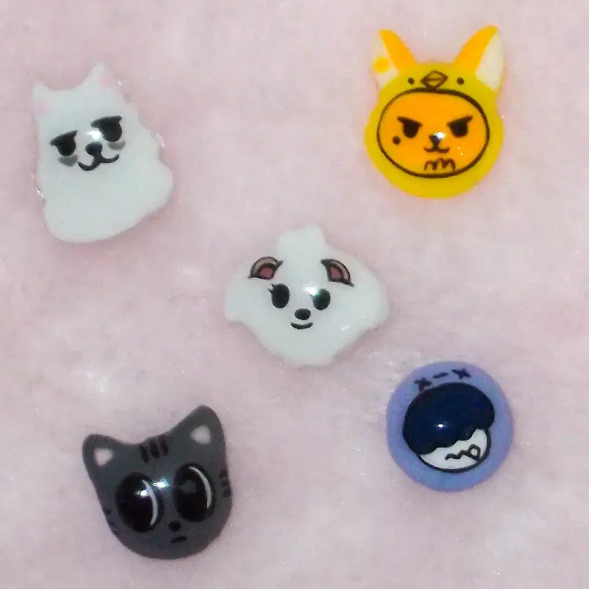 [BUNJANG] Custom Idol 3D Character Nail Tips / 아이돌 콘서트 3D 캐릭터 네일팁 덕질 커스텀 오마카세 제작