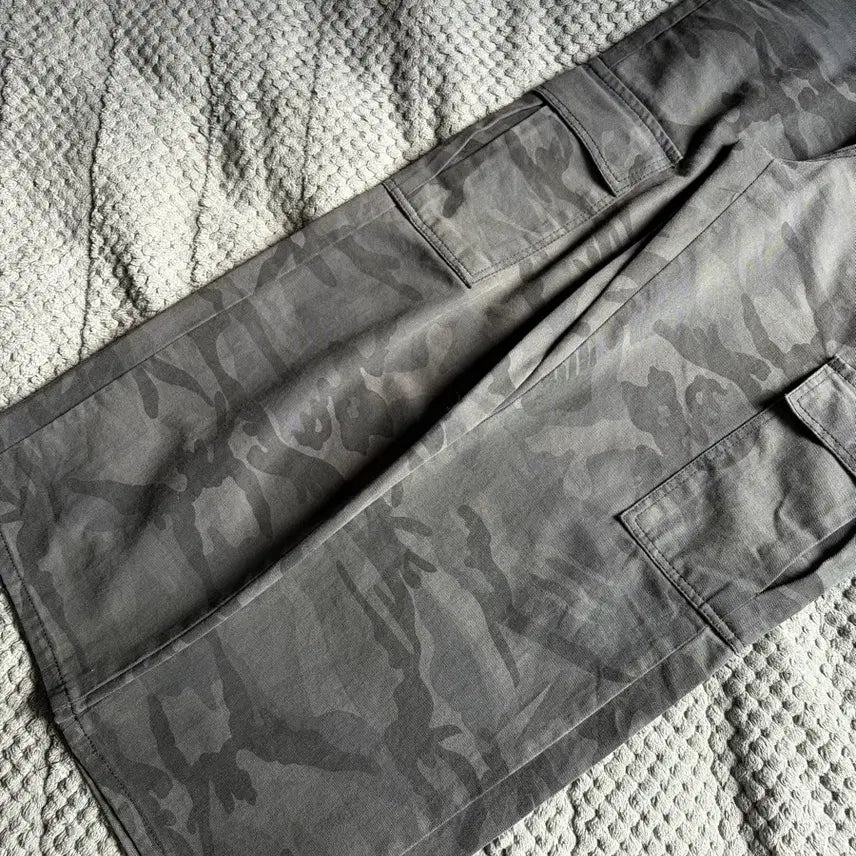 [BUNJANG] CAMO Wide Cargo Pants / 덤 CAMO WIDE CARGO PANTS 14