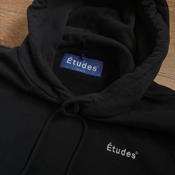 [SOLD OUT] 에뛰드 M 블랙 후디 헤비 코튼 후드 티셔츠 포르투갈 정품
