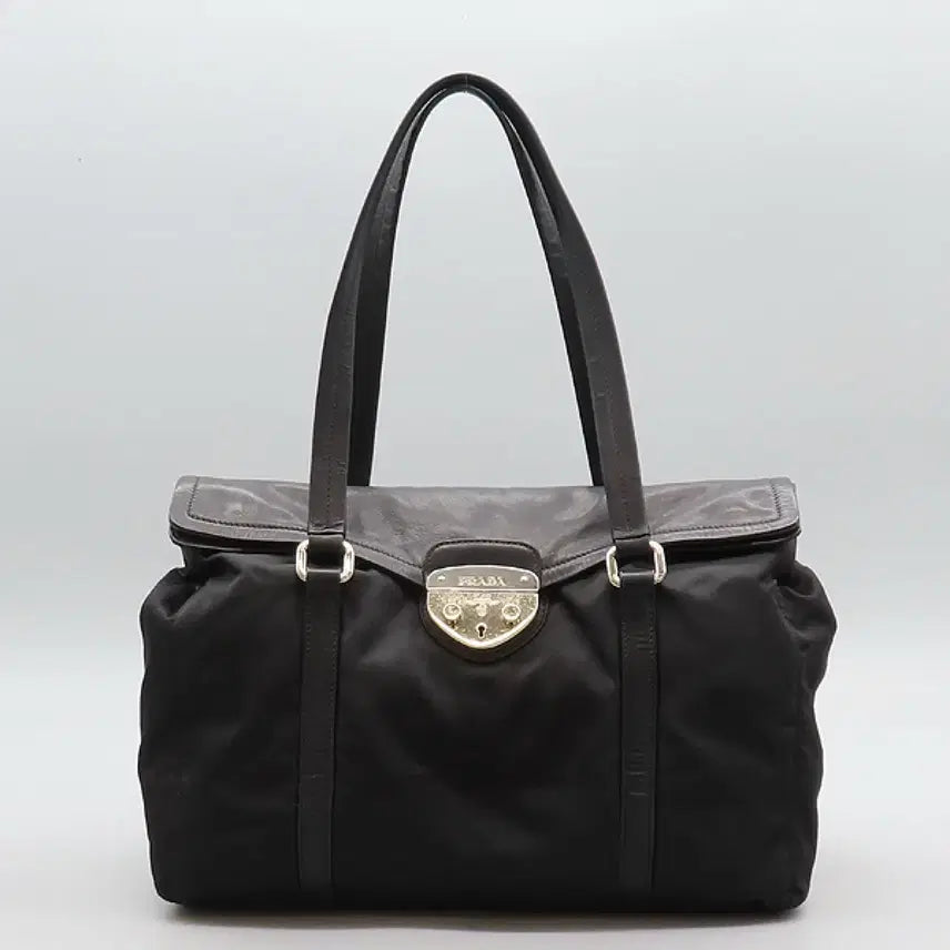 [BUNJANG] Prada Tessuto Lock Nylon Tote Bag / 프라다 테수토 락 나일론 토트백 팝니다