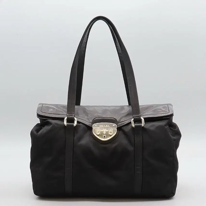 [BUNJANG] Prada Tessuto Lock Nylon Tote Bag / 프라다 테수토 락 나일론 토트백 팝니다