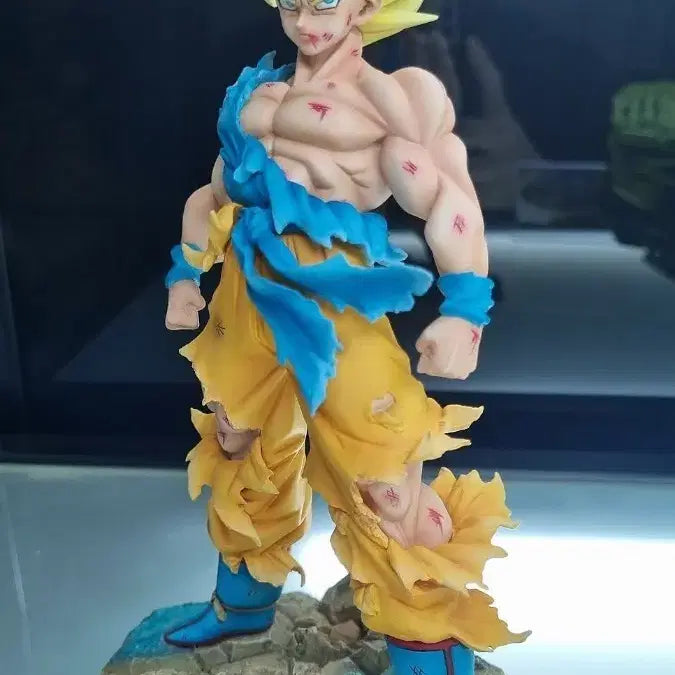 [BUNJANG] Dragon Ball Son Goku Repainted Figure / 드래곤볼 리페인트 제일복권 손오공 리페