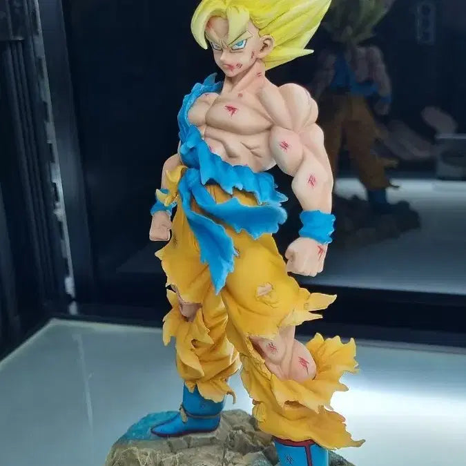 [BUNJANG] Dragon Ball Son Goku Repainted Figure / 드래곤볼 리페인트 제일복권 손오공 리페