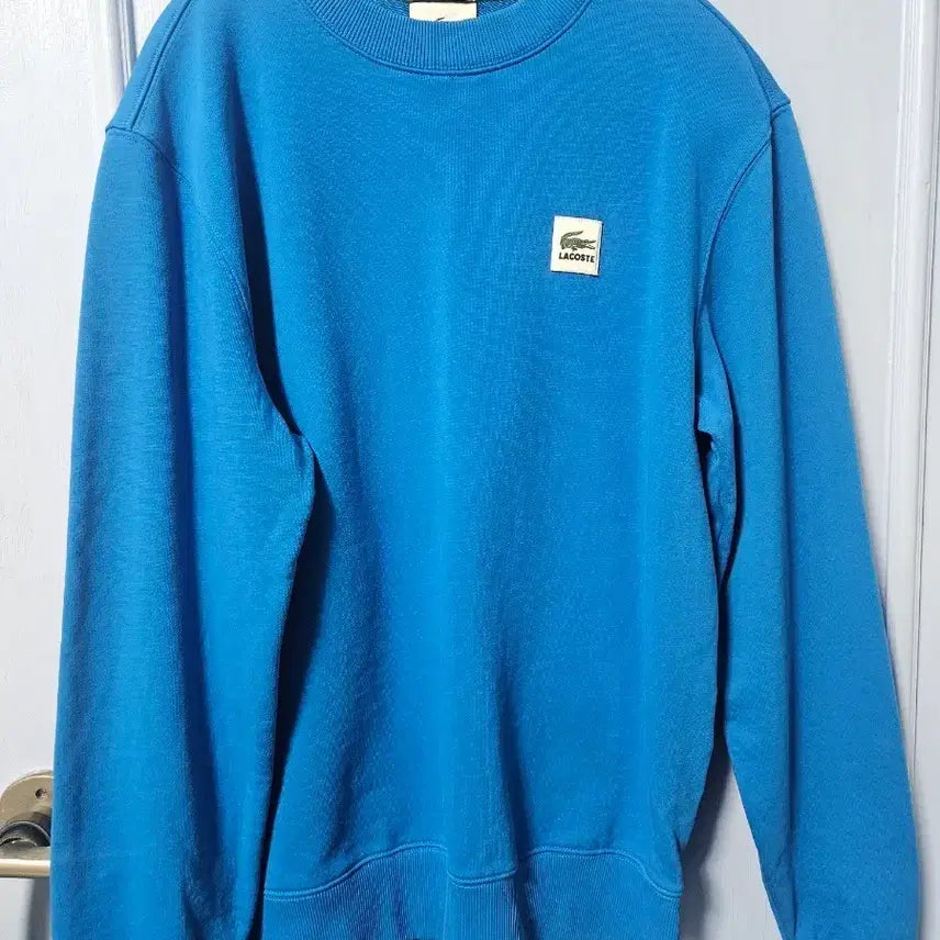 [BUNJANG] Lacoste Blue Sweatshirt / 라코스테 블루 스웨트 맨투맨 새상품