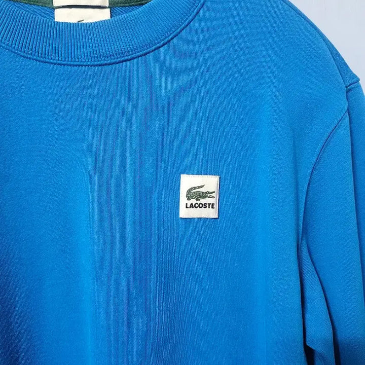 [BUNJANG] Lacoste Blue Sweatshirt / 라코스테 블루 스웨트 맨투맨 새상품