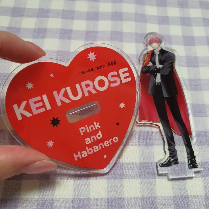 [BUNJANG] Pink and Habenaro Kurose Acrylic Stand / (순정만화) 일본판 핑크와 하바네로 쿠로세 아크릴 스탠드