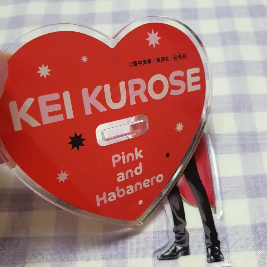 [BUNJANG] Pink and Habenaro Kurose Acrylic Stand / (순정만화) 일본판 핑크와 하바네로 쿠로세 아크릴 스탠드