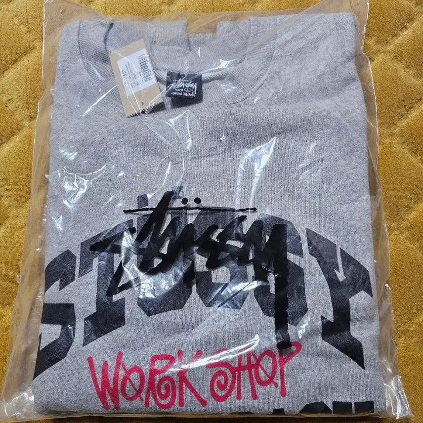 [BUNJANG] Stussy Gray Sweatshirt (Size L) / 스투시  맨투맨 회색 새상품 L