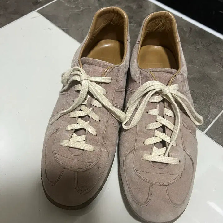 [BUNJANG] Mimm the Wardrobe German Army Sneakers Pink 260 / 밈더워드로브 독일군 스니커즈 핑크 260