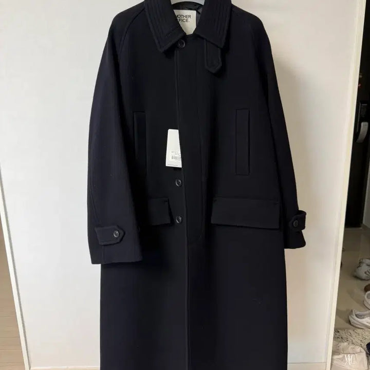 [BUNJANG] Anotheroffice Voyager Bold Balmacaan Coat / 어나더오피스 24AW Voyager Bold Balmacaan Coat