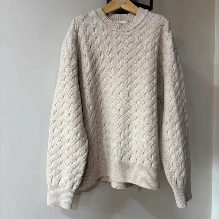 [BUNJANG] Time Homme Cable Knit Sweater / 24FW 타임옴므 케이블 니트