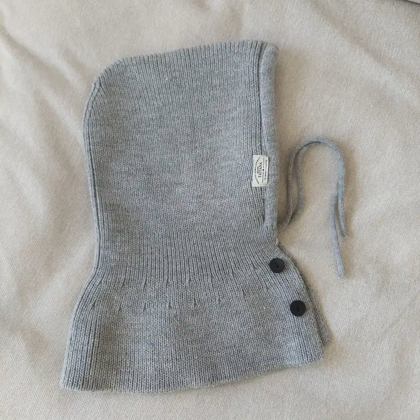 [BUNJANG] Tatiana Balaclava Knit Scarf / 타티아나 바라클라바