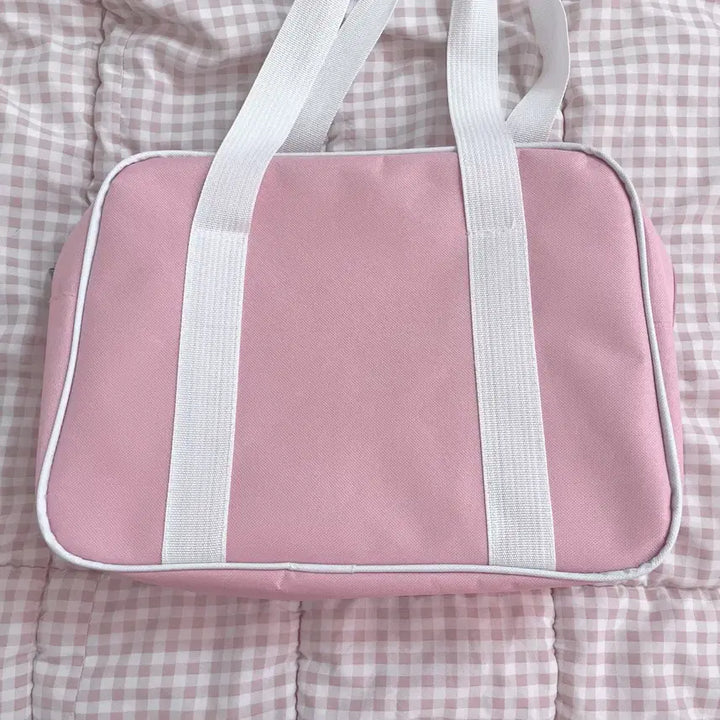 [BUNJANG] Pink School Bag / 핑크 스쿨백