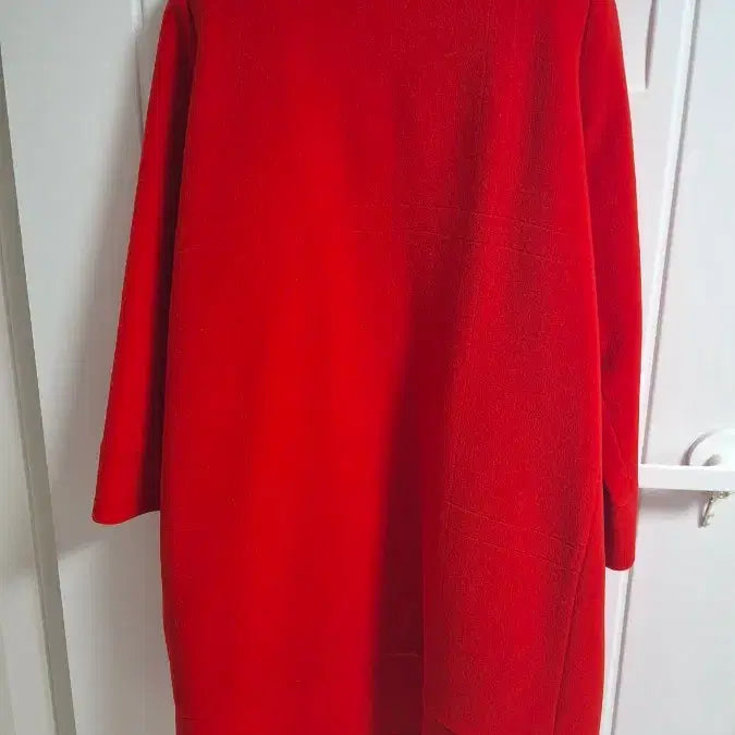 [BUNJANG] Beom Young Soon Red Long Coat / 범영순 롱코트