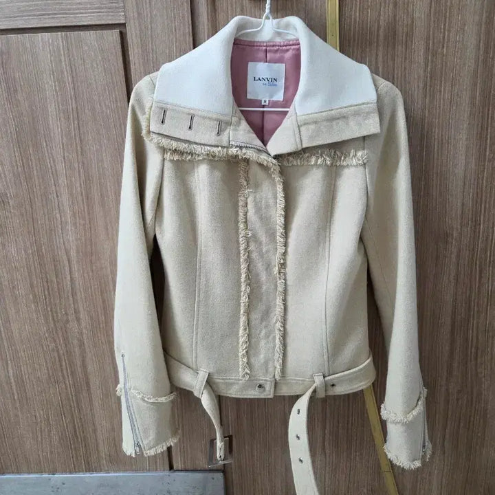 [BUNJANG] LANVIN Linen Blend Belted Jacket / LANVIN 린넨 혼방 벨티드 자켓 38