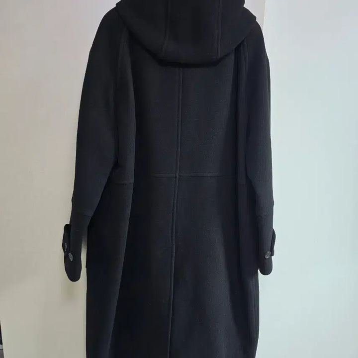 [BUNJANG] ILCORSO Hooded Duffle Coat Black / 일꼬르소 후드 더플 코트 블랙