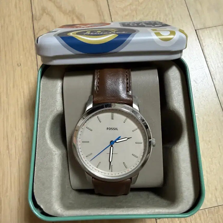 [BUNJANG] Fossil Brown Leather Watch / Fossil 파슬 시계 브라운 가죽