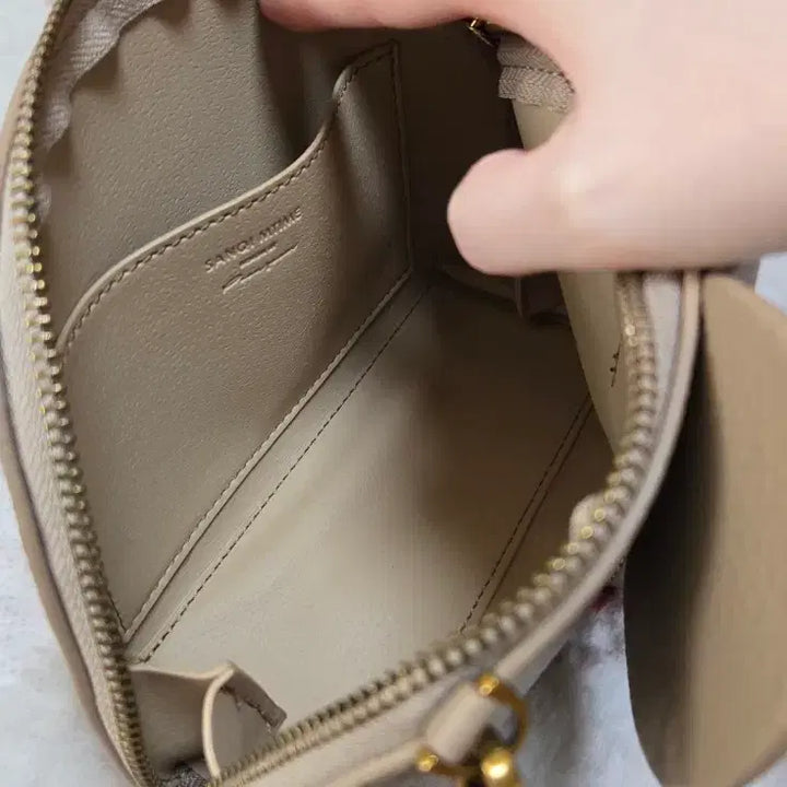 [BUNJANG] Beige Elephant Mini Crossbody Bag / 베이지 코끼리 미니 크로스백 / 파우치겸용 / 상태최상