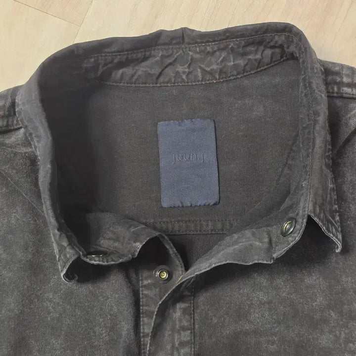 [BUNJANG] Junji Dying Polo Long Sleeve / 준지 다잉 폴로 롱슬리브