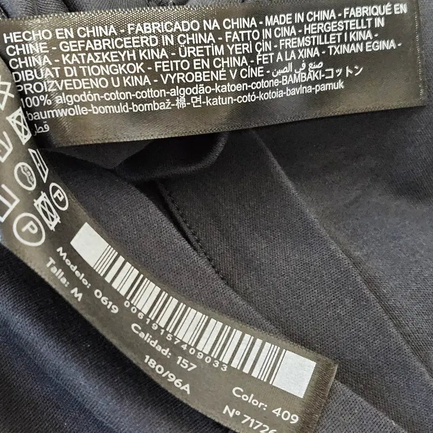 [BUNJANG] Massimo Dutti Snap Button Polo Shirt Petroleum M / 마시모두띠 스냅 버튼 반팔 폴로셔츠 페트롤륨 M