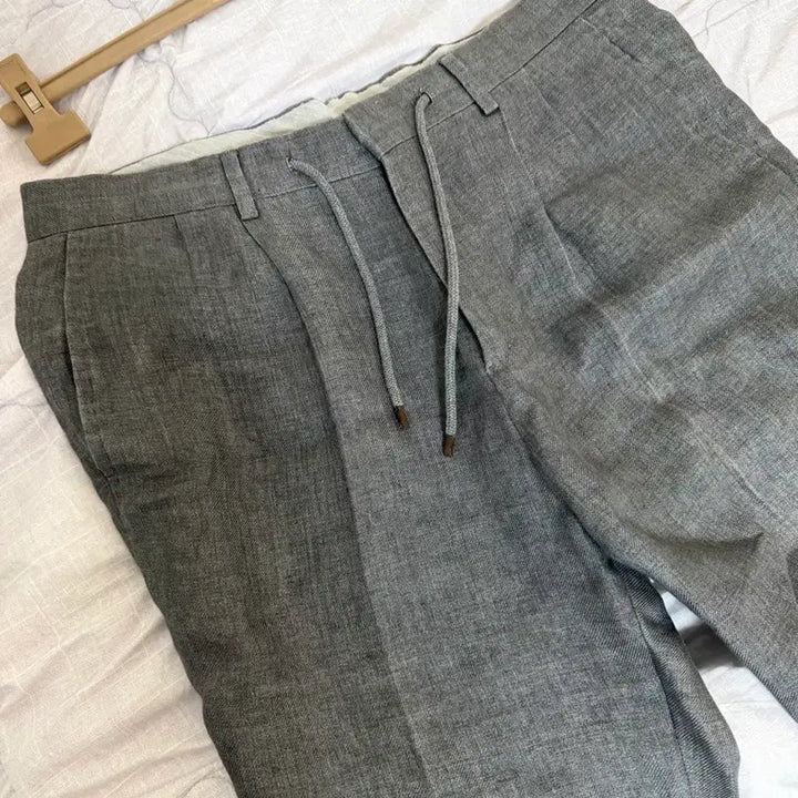 [BUNJANG] Brunello Cucinelli Drawstring Linen Pants / 브루넬로쿠치넬리 드로스트링 린넨 팬츠