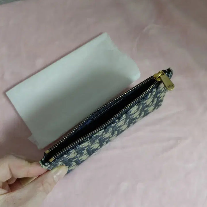[BUNJANG] Dior Oblique Saddle Card Wallet (Sealed) / 새상품) 디올 오블리크 새들 카드지갑 (비닐제거안함)