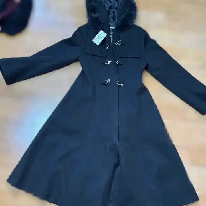 [BUNJANG] Apres Jour Black Coat / apres jour 퍼코트 양산형 지뢰계 양지뢰 스나계 블랙 grl