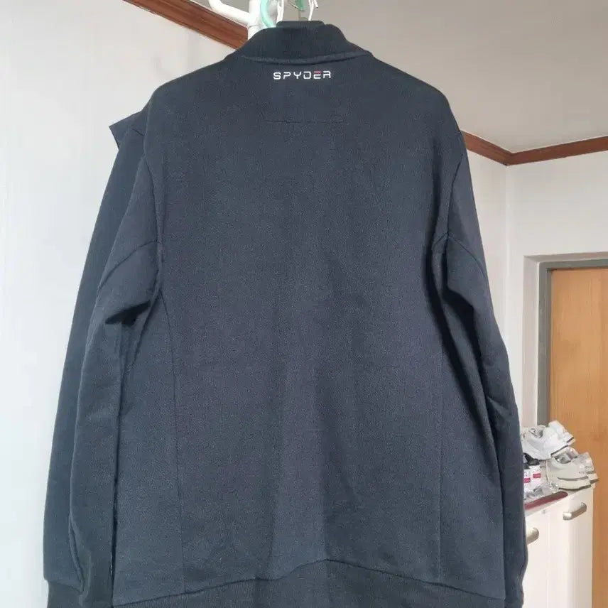 [BUNJANG] Spider Black Zip-Up Jacket (Size 100) / (새옷 수준)스파이더 블랙 집업 자켓 100사이즈