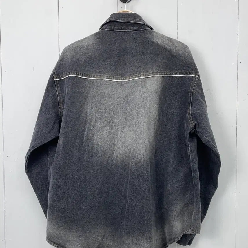 [BUNJANG] REPELLER Western Washed Denim Shirt / 리펠러(REPELLER) 웨스턴 워싱 데님 셔츠