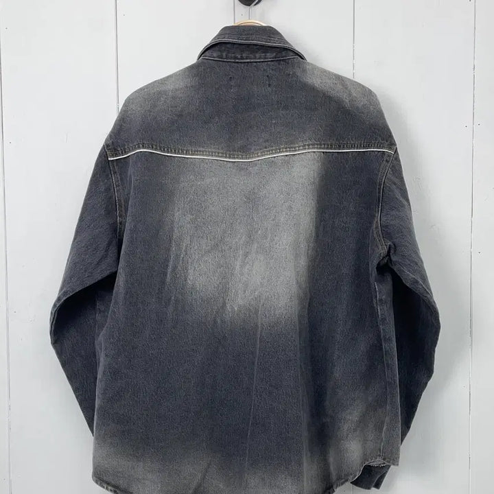 [BUNJANG] REPELLER Western Washed Denim Shirt / 리펠러(REPELLER) 웨스턴 워싱 데님 셔츠