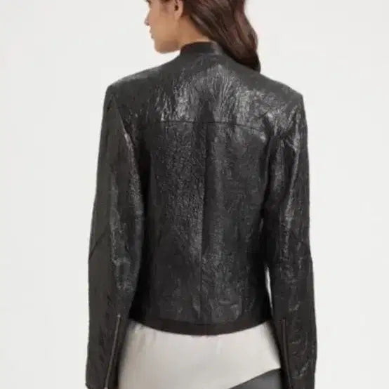 [BUNJANG] Helmut Lang Crystal Leather Jacket / Helmut Lang Crystal Leather S / 100% Lam
