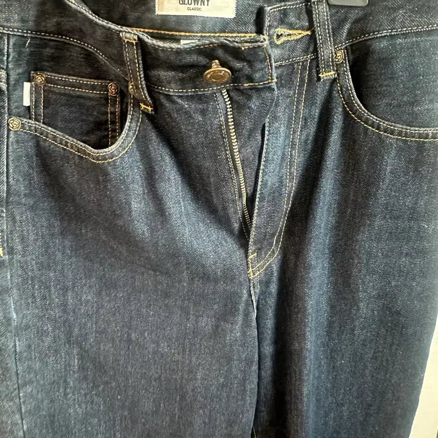 [BUNJANG] Glony Emma Denim Deep Blue (S) Jeans / 글로니 emma 데님 deep blue(S)