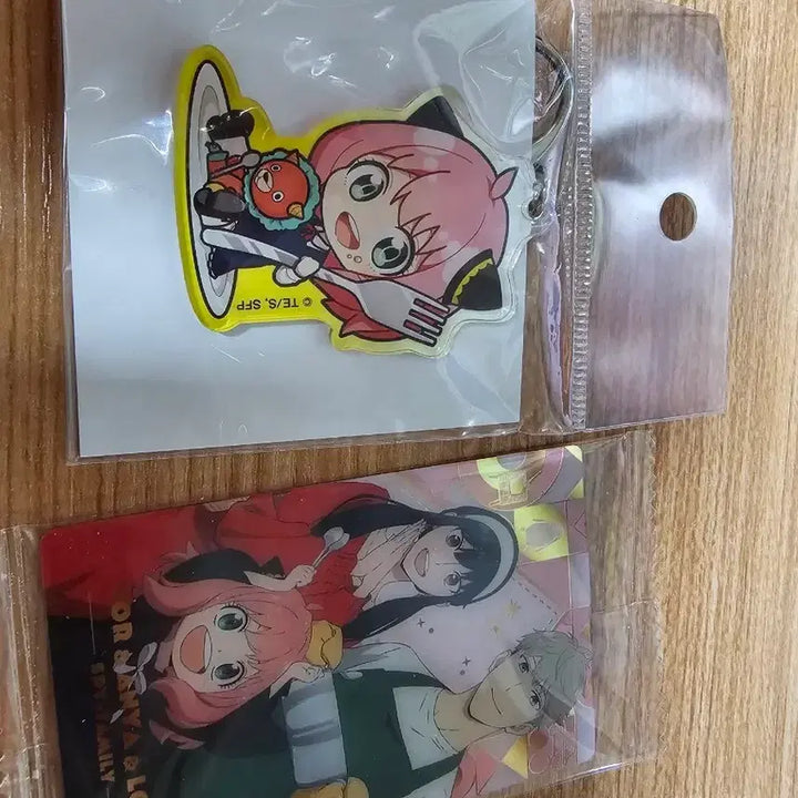 [BUNJANG] Spy x Family Anya Keyring, Wafer Card / 스파이패밀리 아냐 키링, 웨하스 카드