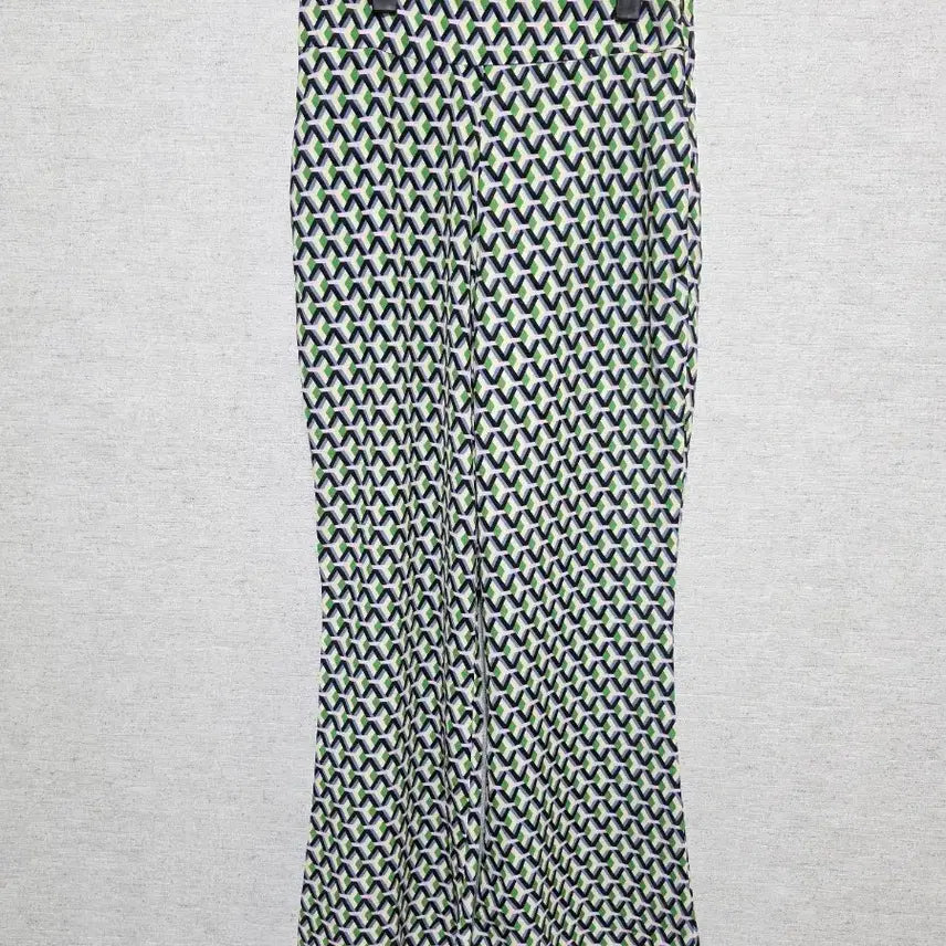 [BUNJANG] Patterned Bootcut Slacks / 패턴 부츠컷 슬랙스