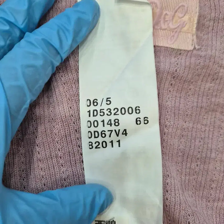 [BUNJANG] Dolce & Gabbana Sleeveless Knit Top / 돌체앤가바나 D&G 정품 여성 니트 폴라 민소매 티셔츠