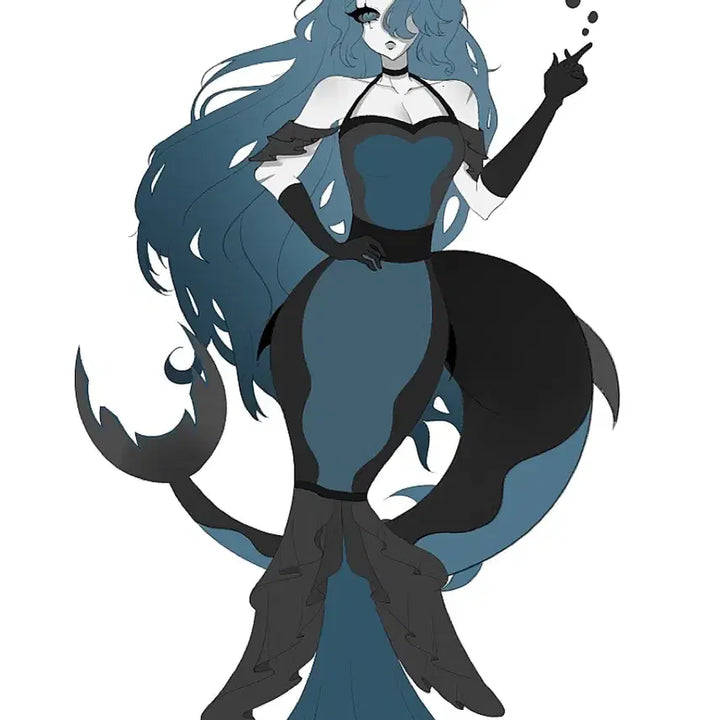 [BUNJANG] Single-Color Full-Body Commission / 미소녀 캐디 단색 전신  커미션