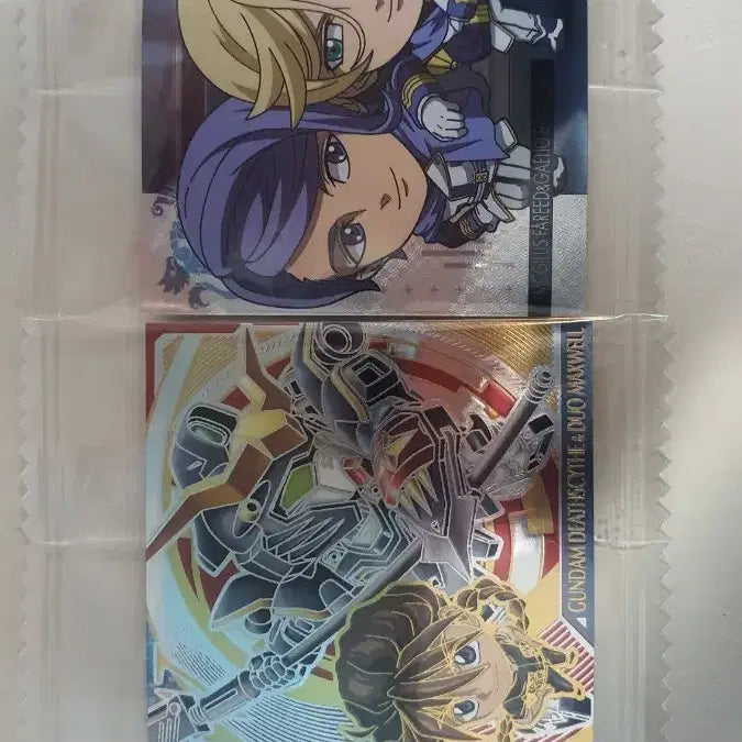 [BUNJANG] Gundam Wafers Seal MG3 Special Edition + Normal Edition Set / 건담 웨하스 씰 MG3-12 W3OR 특수판 + MG3-32 N 일반