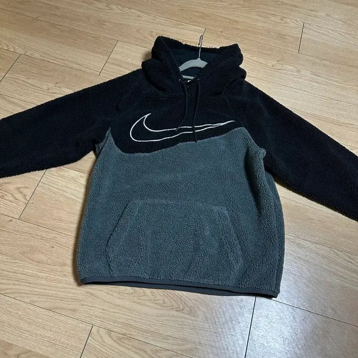 [BUNJANG] Nike Swoosh Fleece Anorak (Size M) / 나이키 후드티 스우시 후리스 아노락 M사이즈 몇번 착용해서 제품상태 아주