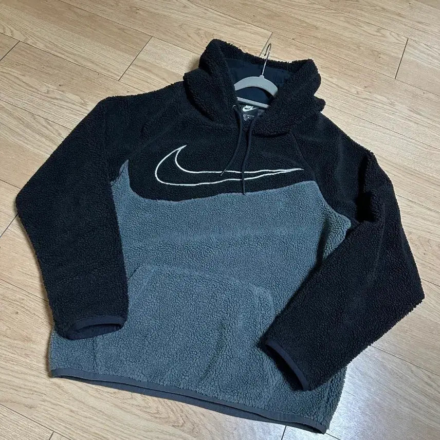 [BUNJANG] Nike Swoosh Fleece Anorak (Size M) / 나이키 후드티 스우시 후리스 아노락 M사이즈 몇번 착용해서 제품상태 아주