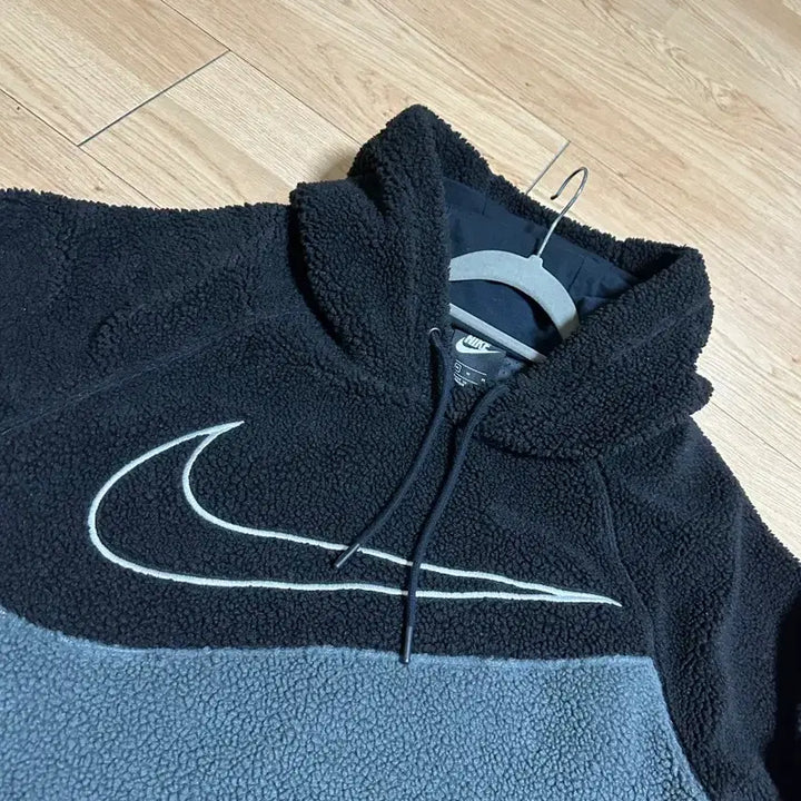[BUNJANG] Nike Swoosh Fleece Anorak (Size M) / 나이키 후드티 스우시 후리스 아노락 M사이즈 몇번 착용해서 제품상태 아주