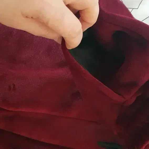 [BUNJANG] Soft Fleece Lined Winter Pants - Purple - New / 부드러운 융 들어간 겨울바지 자주색 새상품