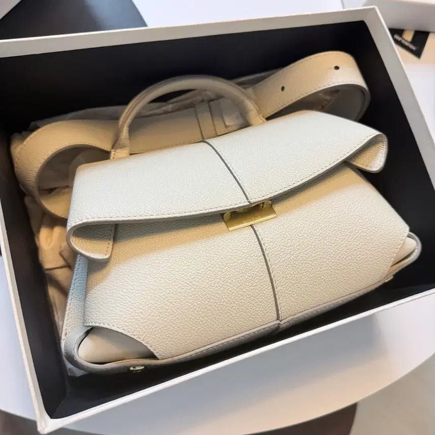 [BUNJANG] Polène Moki Mini Ivory Shoulder Bag / 폴렌느 모키 미니 아이보리