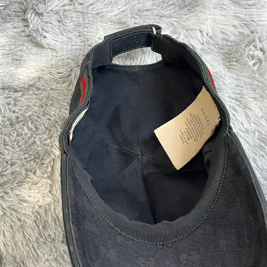 [BUNJANG] Gucci Black Ball Cap / [XL] 구찌 볼캡 블랙