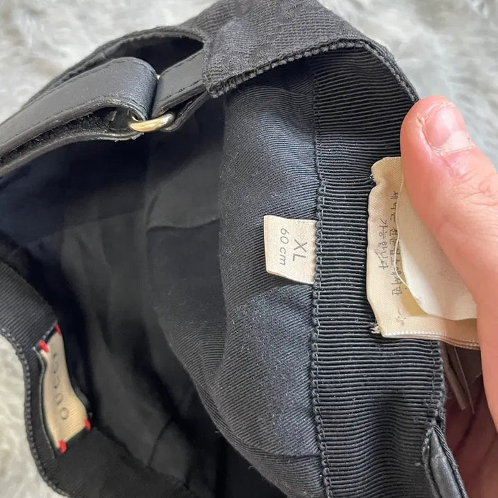 [BUNJANG] Gucci Black Ball Cap / [XL] 구찌 볼캡 블랙