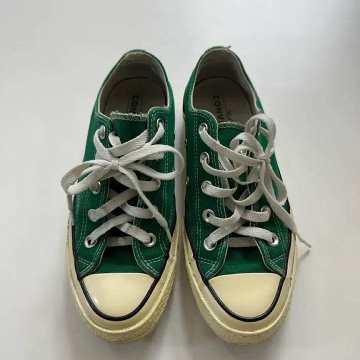 [BUNJANG] Converse Chuck Taylor All Star Low Green Sneakers / 컨버스 척테일러 올스타 로우 그린 230